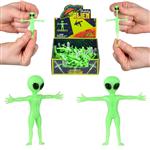 TR86399 Glow In Dark Stretchy Alien 2 1/4"